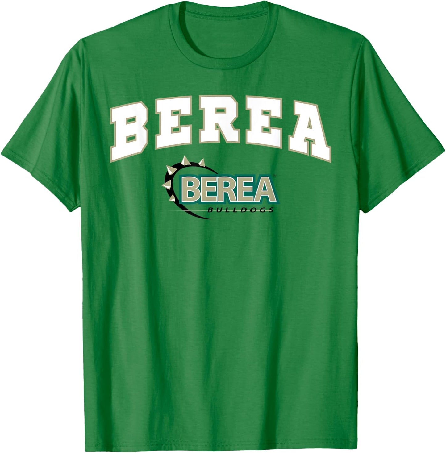 Berea High School Bulldogs C2 T-Shirt - T-Shirt | Irish Green