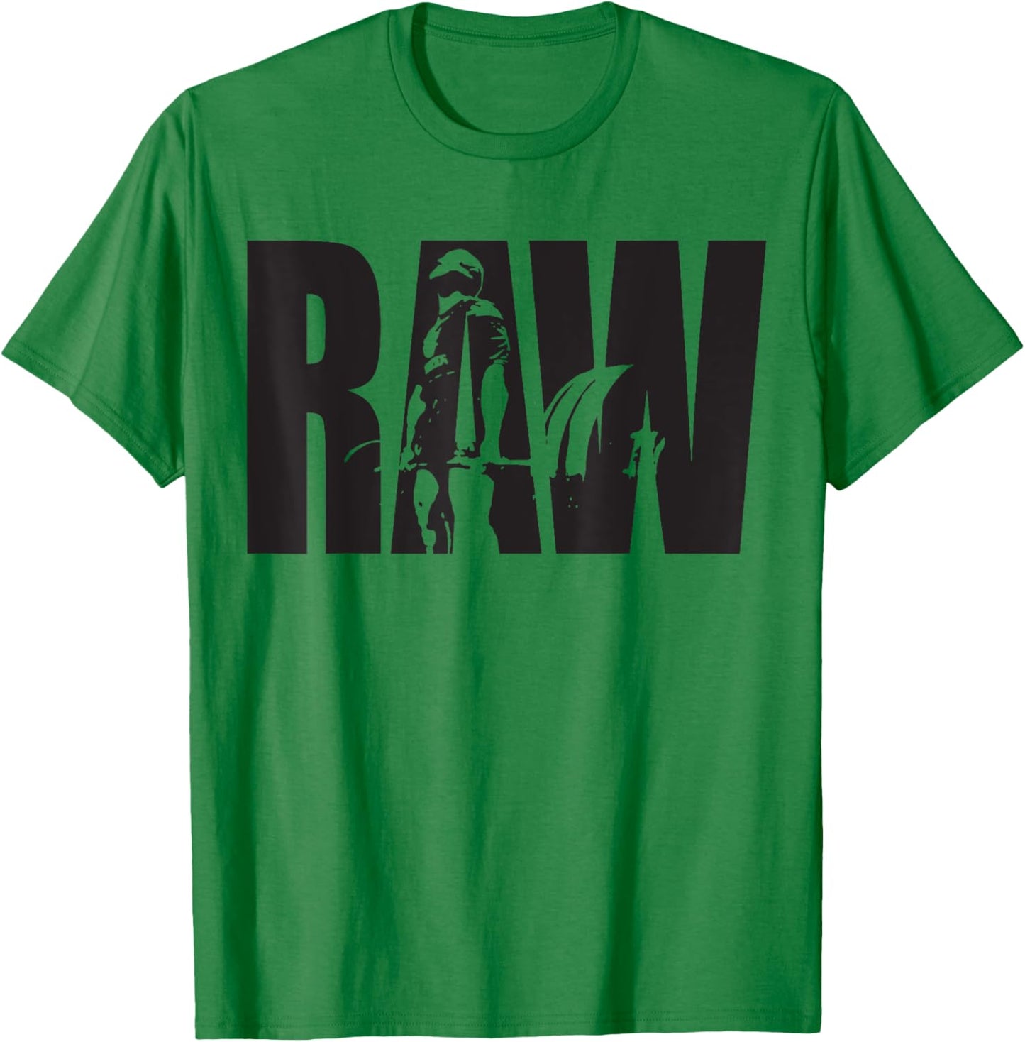 RAW Strength - Gym Motivational T-Shirt - T-Shirt | Irish Green