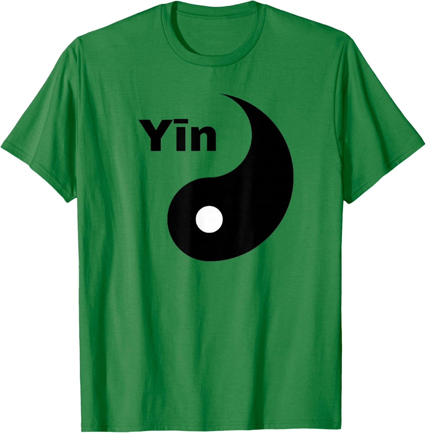 Yin Yang Matching Friends Or Couple Yin T-Shirt - T-Shirt | Irish Green