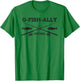 O-Fish-Ally Retired Retirement Fishing Gift T-Shirt - T-Shirt | Irish Green