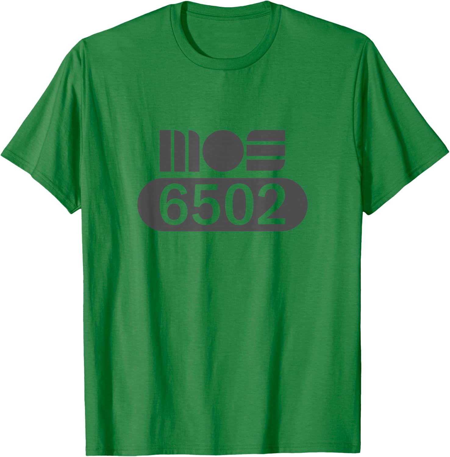 MOS 6502 CPU Retro Programmer Coder Processor Old School T-Shirt - T-Shirt | Irish Green