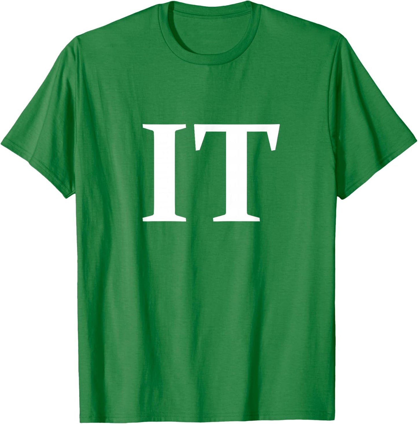 IT - Italia Three Part Italy Design - Italian Flag Part 1 T-Shirt - T-Shirt | Irish Green