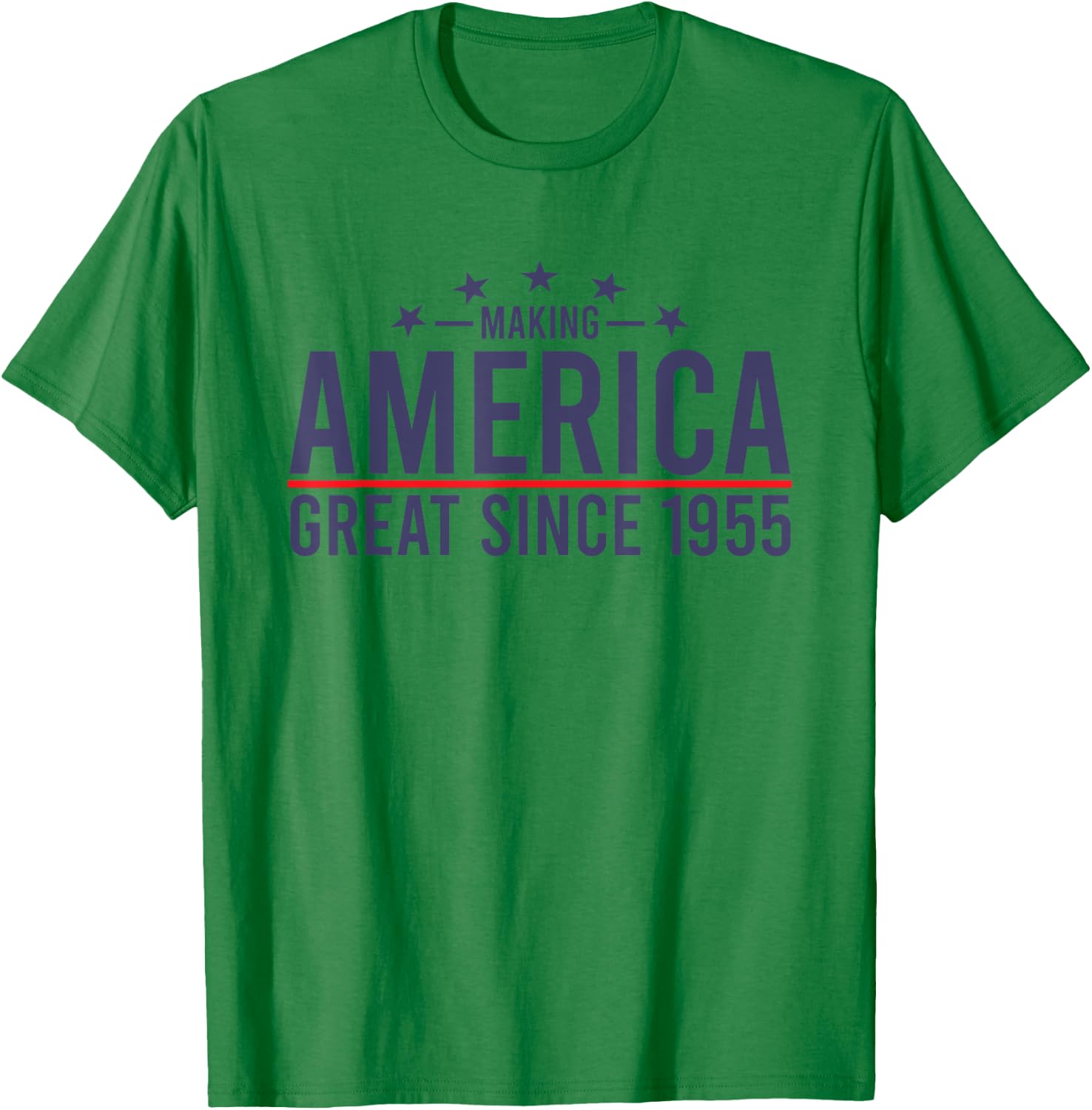 Funny Making America Great Since 1955 Design, 67th Birthday T-Shirt - T-Shirt | Irish Green