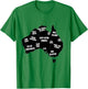 Funny Dangerous Animals of Australia T-Shirt - T-Shirt | Irish Green