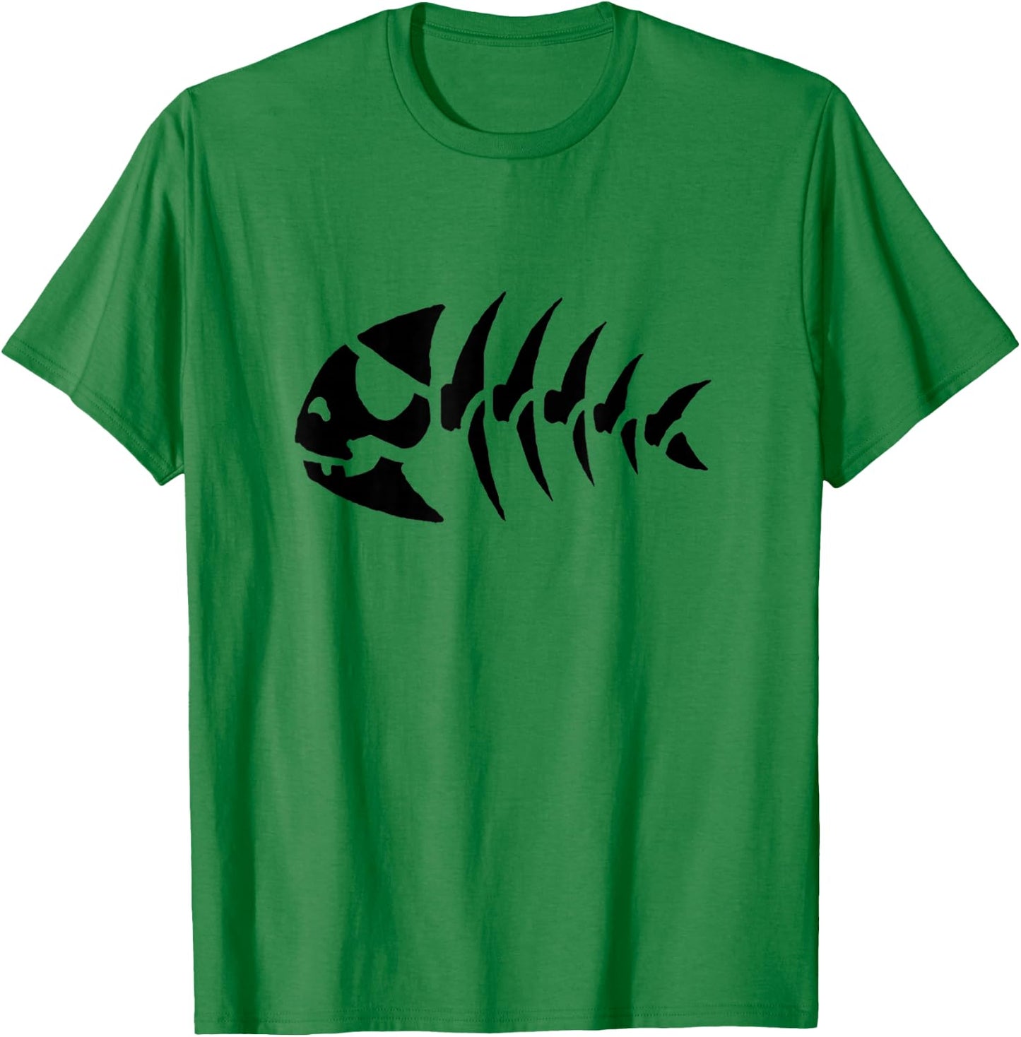 Funny Pirate Fish Flying Spaghetti Monster Gift T-Shirt - T-Shirt | Irish Green