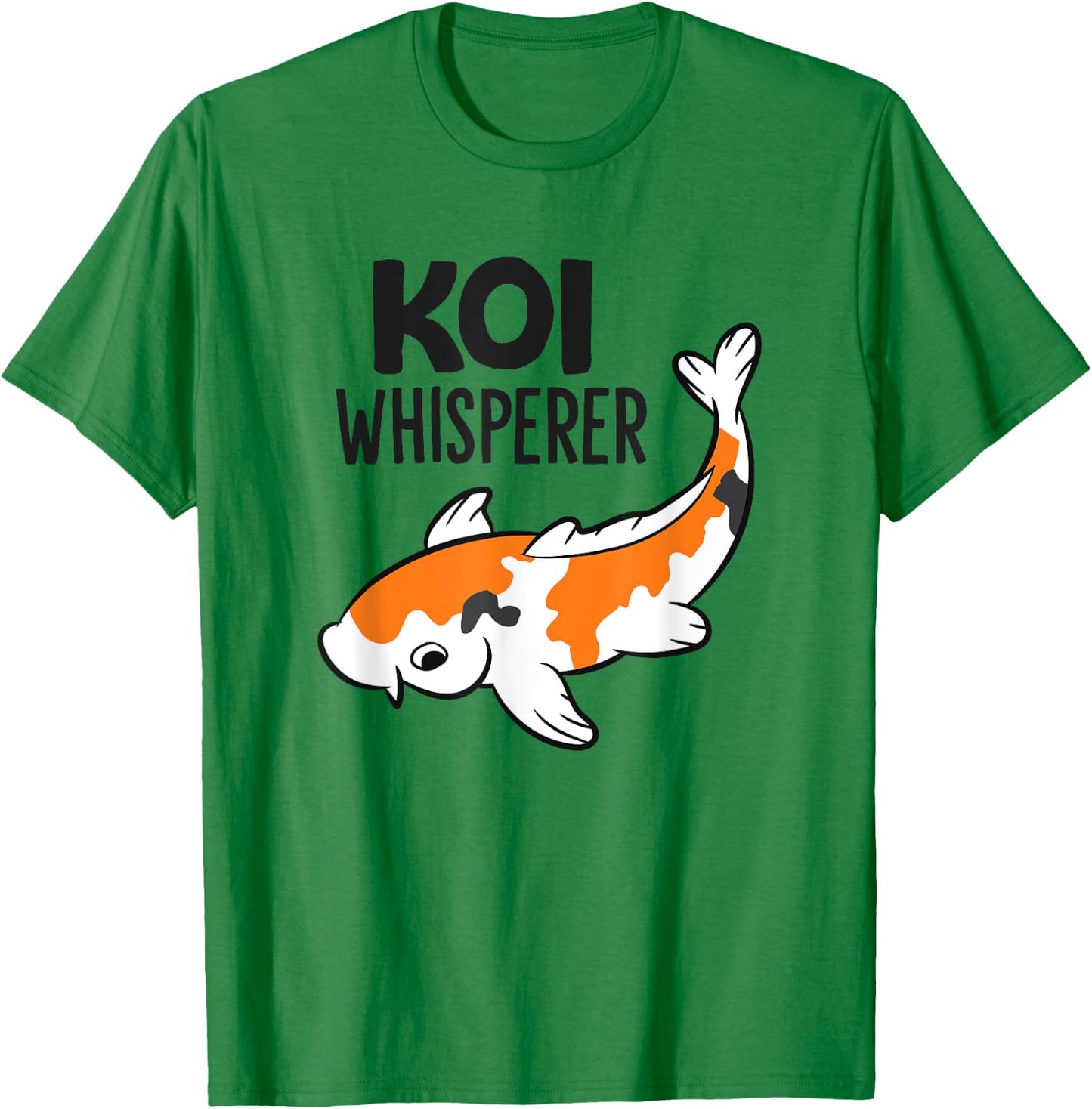 Koi Whisperer Japaense Koi Fish Owner T-Shirt - T-Shirt | Irish Green