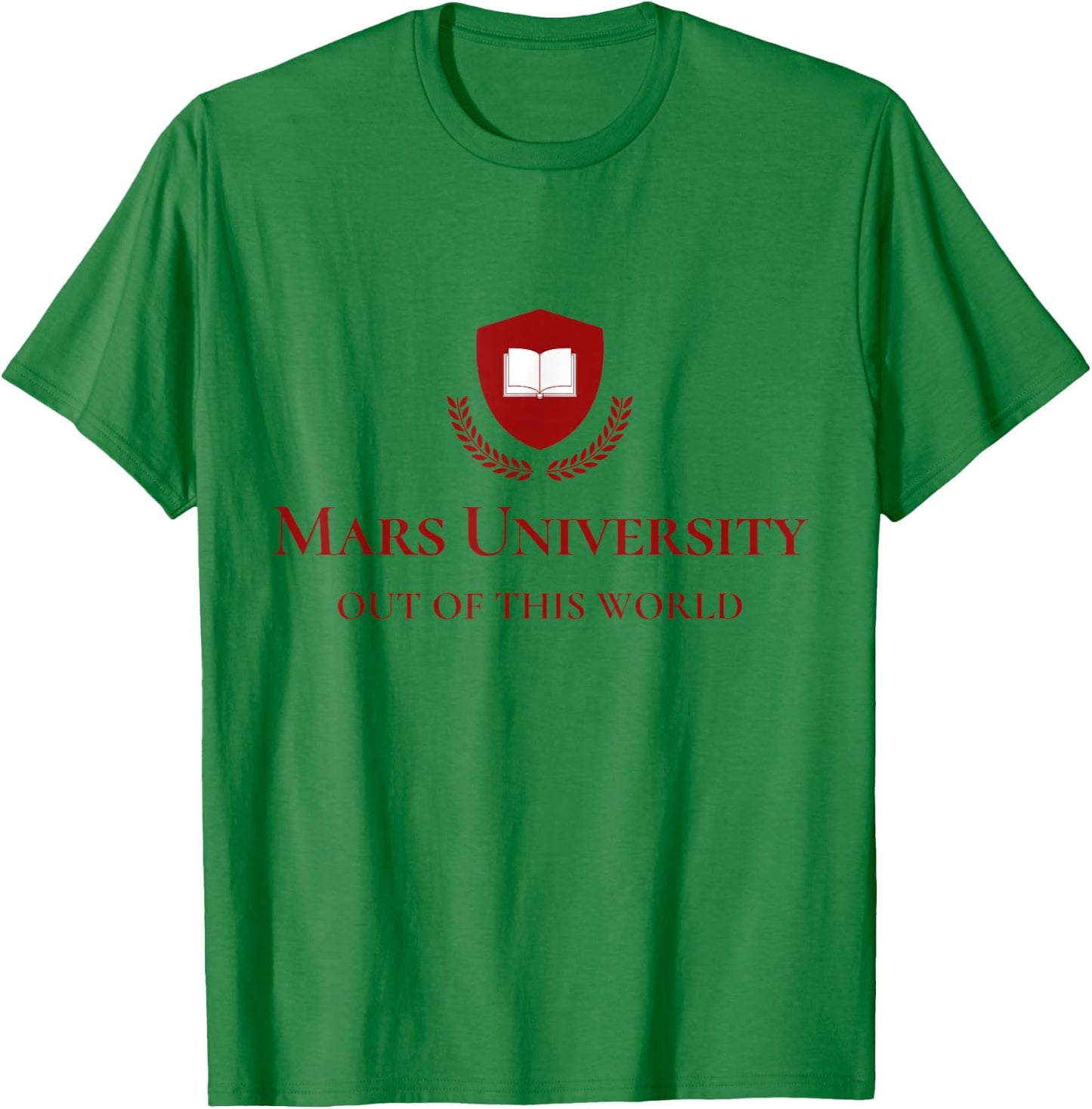 Mars University | Mars Athletics | Occupy Mars T-Shirt - T-Shirt | Irish Green
