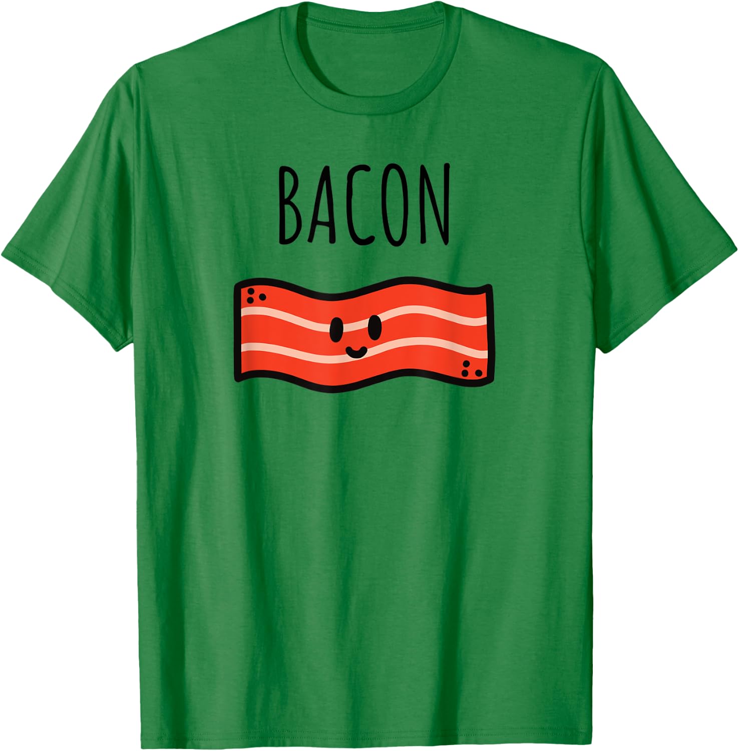Bacon and Eggs Matching couple costume BFF Halloween funny T-Shirt - T-Shirt | Irish Green
