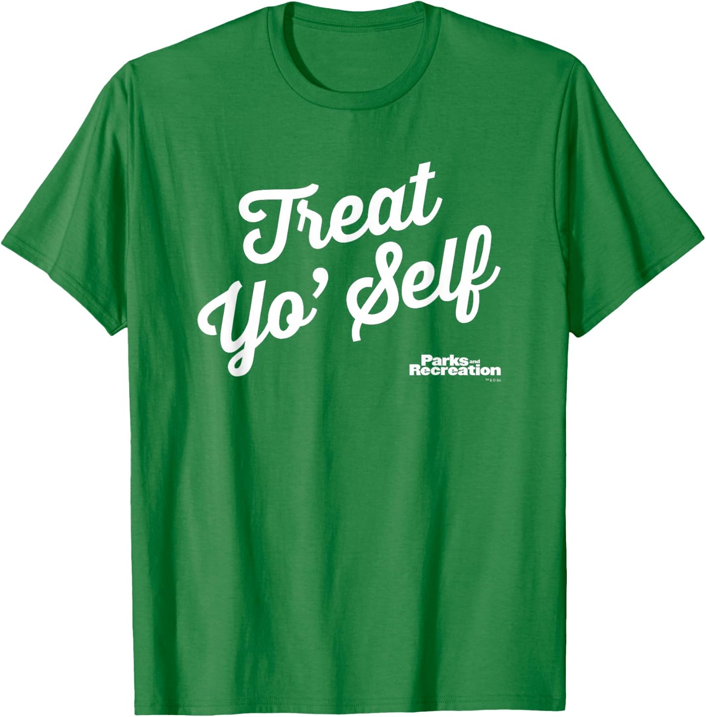 Parks and Recreation Treat Yo' Self St. Paddy's Day T-Shirt - T-Shirt | Irish Green