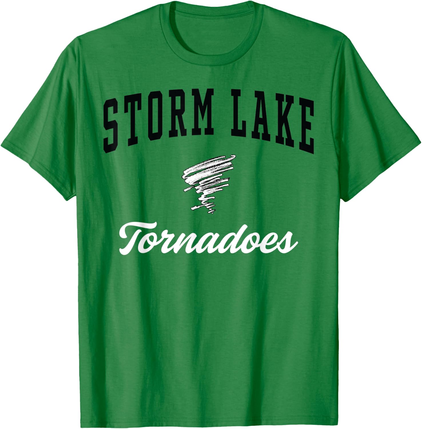 Storm Lake High School Tornadoes C3 T-Shirt - T-Shirt | Irish Green