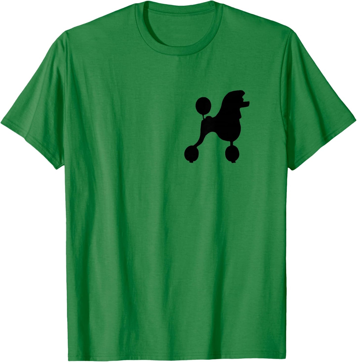Poodle Skirt T Shirt Costume Black Poodle T-Shirt - T-Shirt | Irish Green