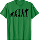 Photographer Evolution Funny Photograph Photo Photographers T-Shirt - T-Shirt | Irish Green