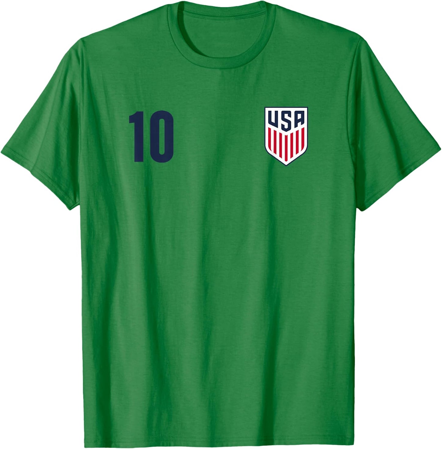 Officially Licensed US Soccer Christian Pulisic,Legacy #10 T-Shirt - T-Shirt | Irish Green