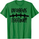Dragons Football School Spirit Team Mascot Game Night T-Shirt - T-Shirt | Irish Green