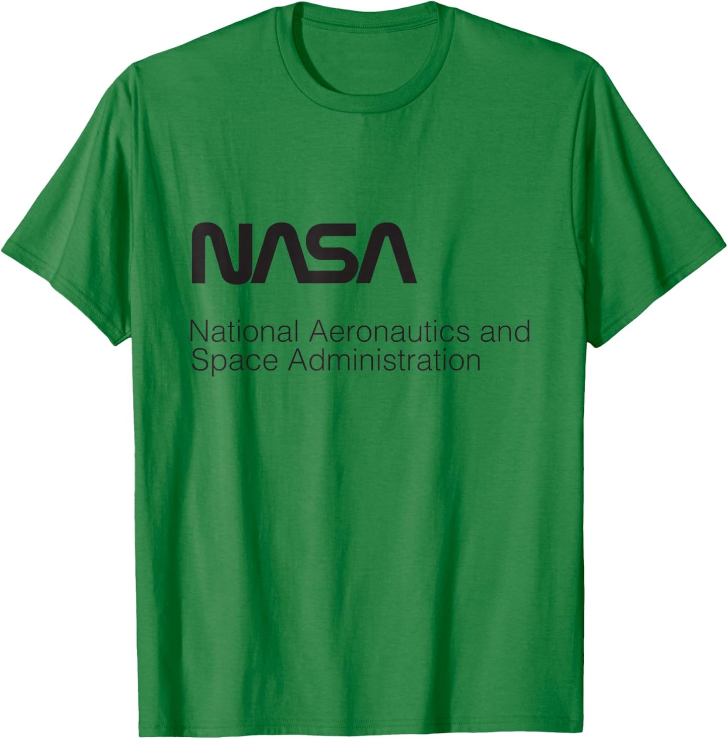 NASA National Aeronautics And Space Administration T-Shirt - T-Shirt | Irish Green
