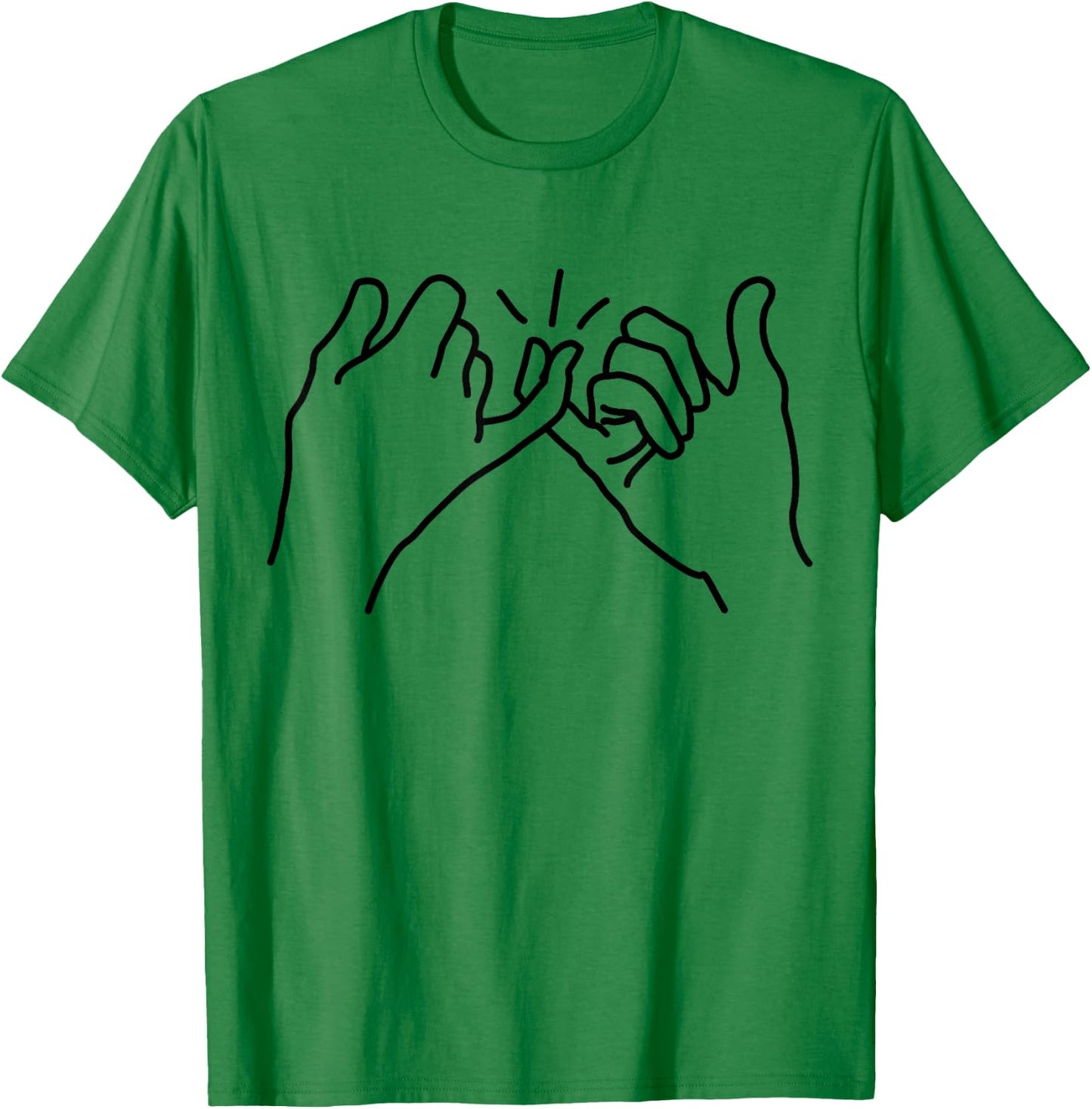 Pinky Swear Promise T-Shirt - T-Shirt | Irish Green