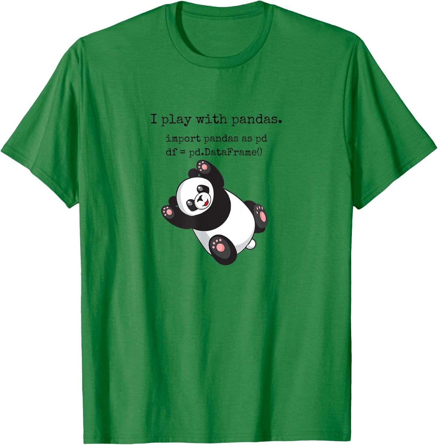 Funny Python Programming Gift computer programmers T-Shirt - T-Shirt | Irish Green