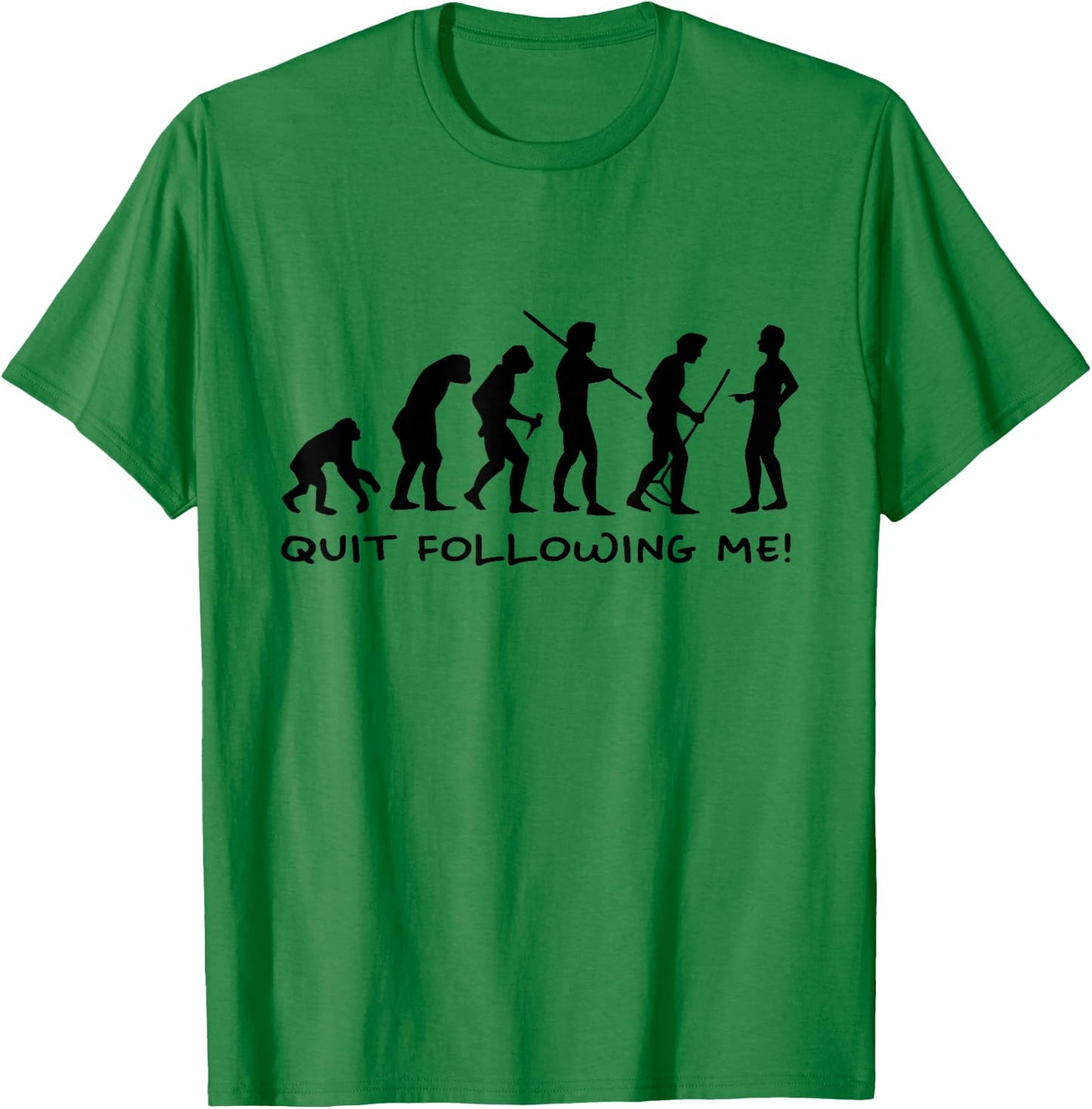 Funny Human Evolution Anthropology Science Men Women Gifts T-Shirt - T-Shirt | Irish Green