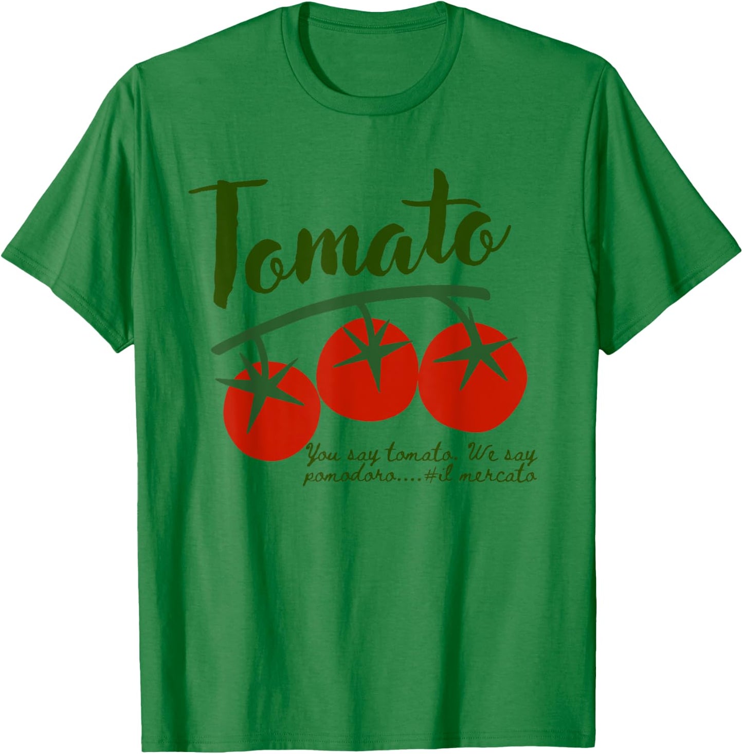 Tomato Girl Summer il Pomodoro Italian summer T-Shirt - T-Shirt | Irish Green