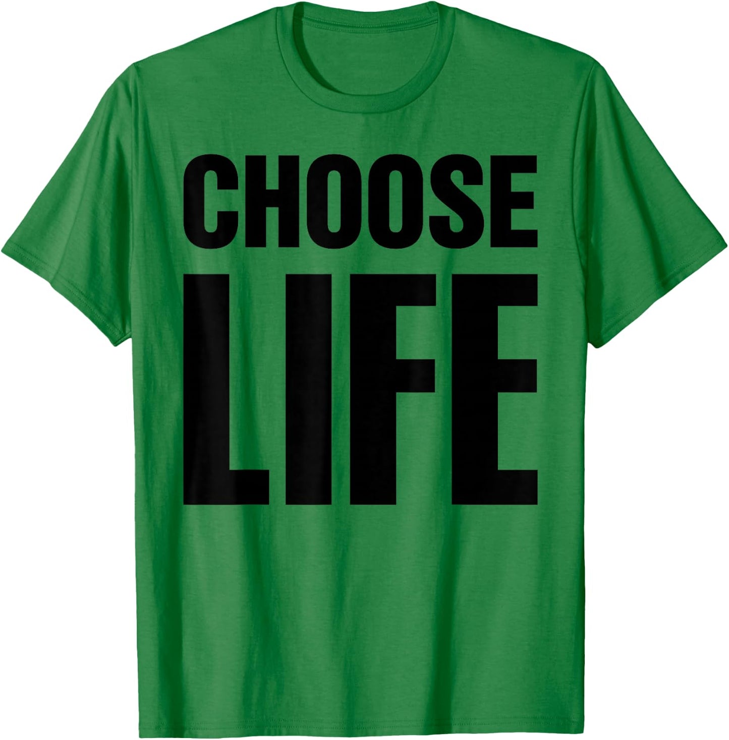 Choose Life 80s Retro Vintage T-Shirt - T-Shirt | Irish Green