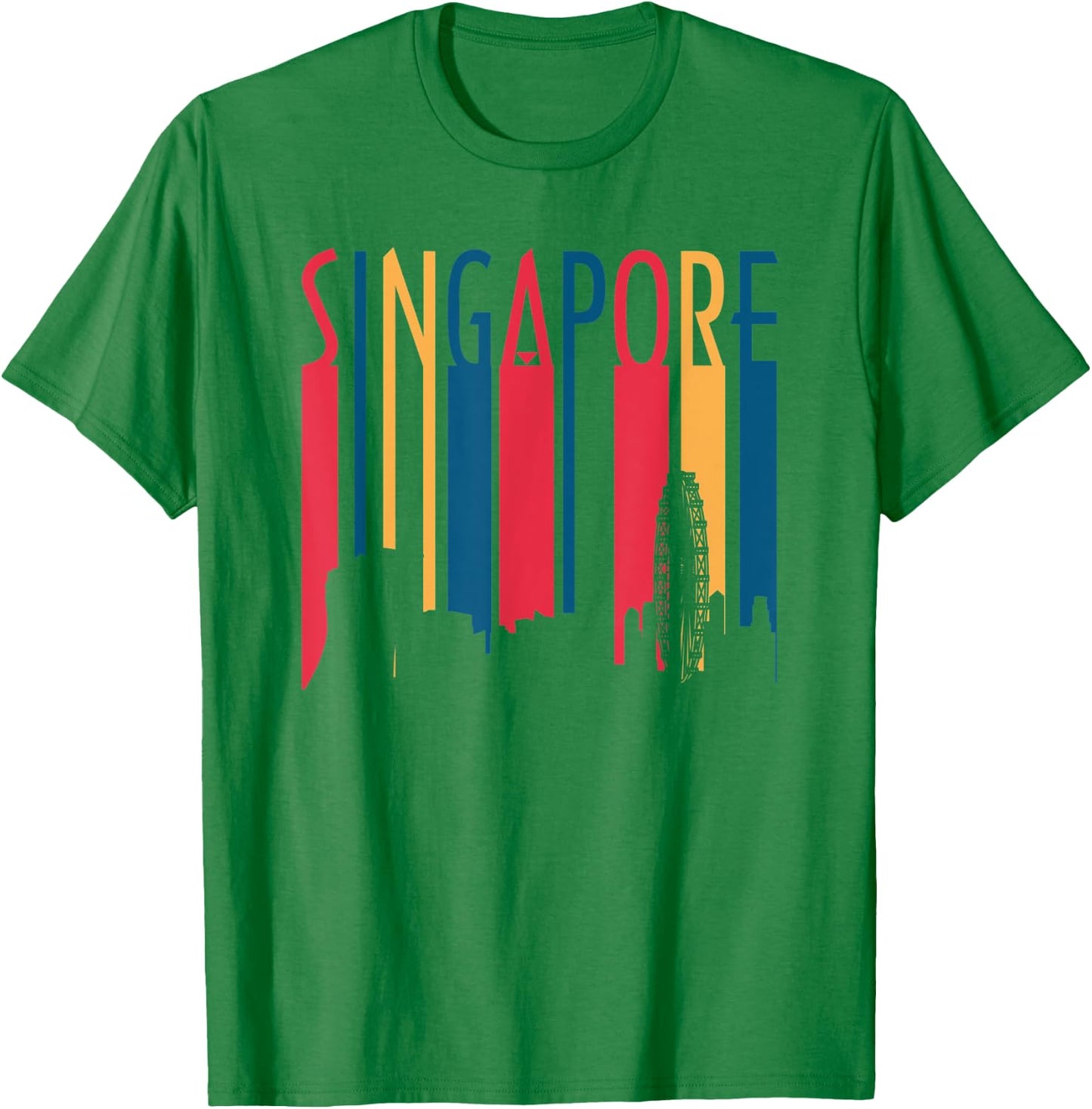 Singapore I Southeast Asia T-Shirt - T-Shirt | Irish Green