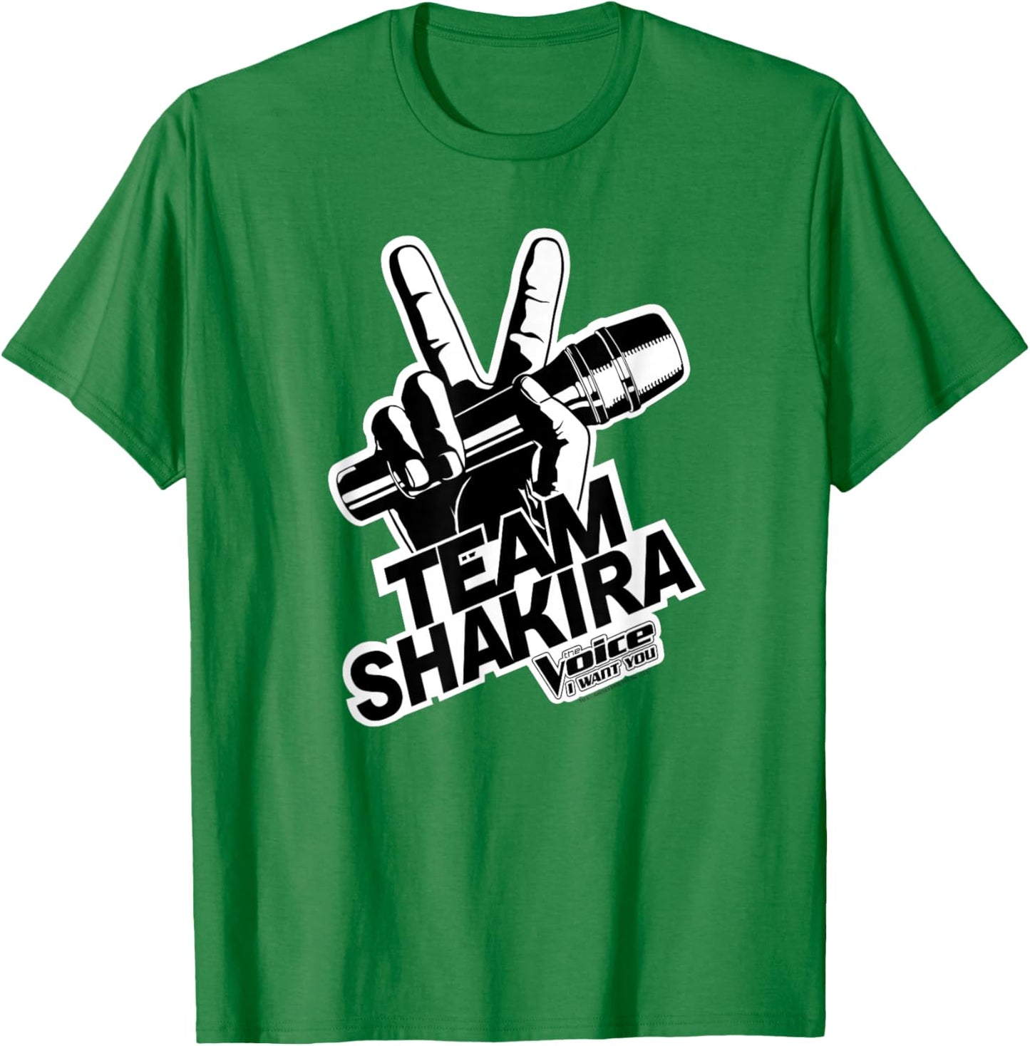 The Voice Shakira Logo T-Shirt - T-Shirt | Irish Green