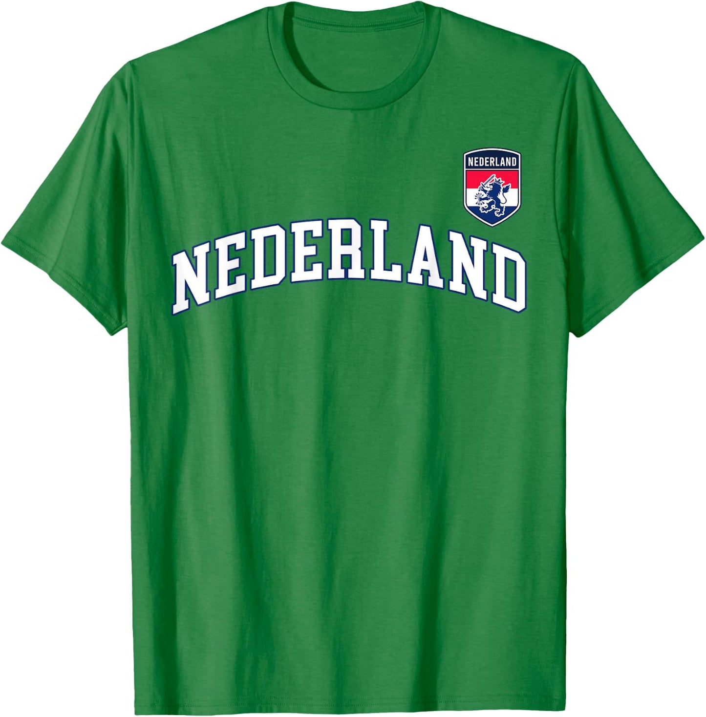 Holland Nederland Flag Dutch Lion Netherlands Pride T-Shirt - T-Shirt | Irish Green