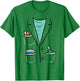 Mad Scientist Chemist Costume Funny Halloween Nerd Geek Boys T-Shirt - T-Shirt | Irish Green