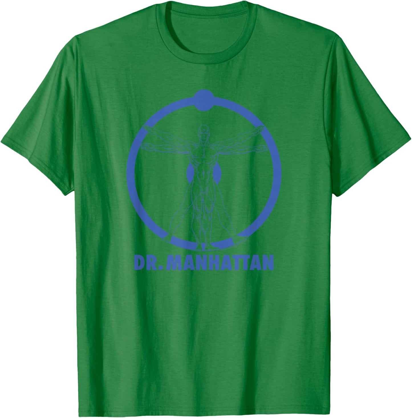 Watchmen Vintage Dr. Manhattan T-Shirt - T-Shirt | Irish Green
