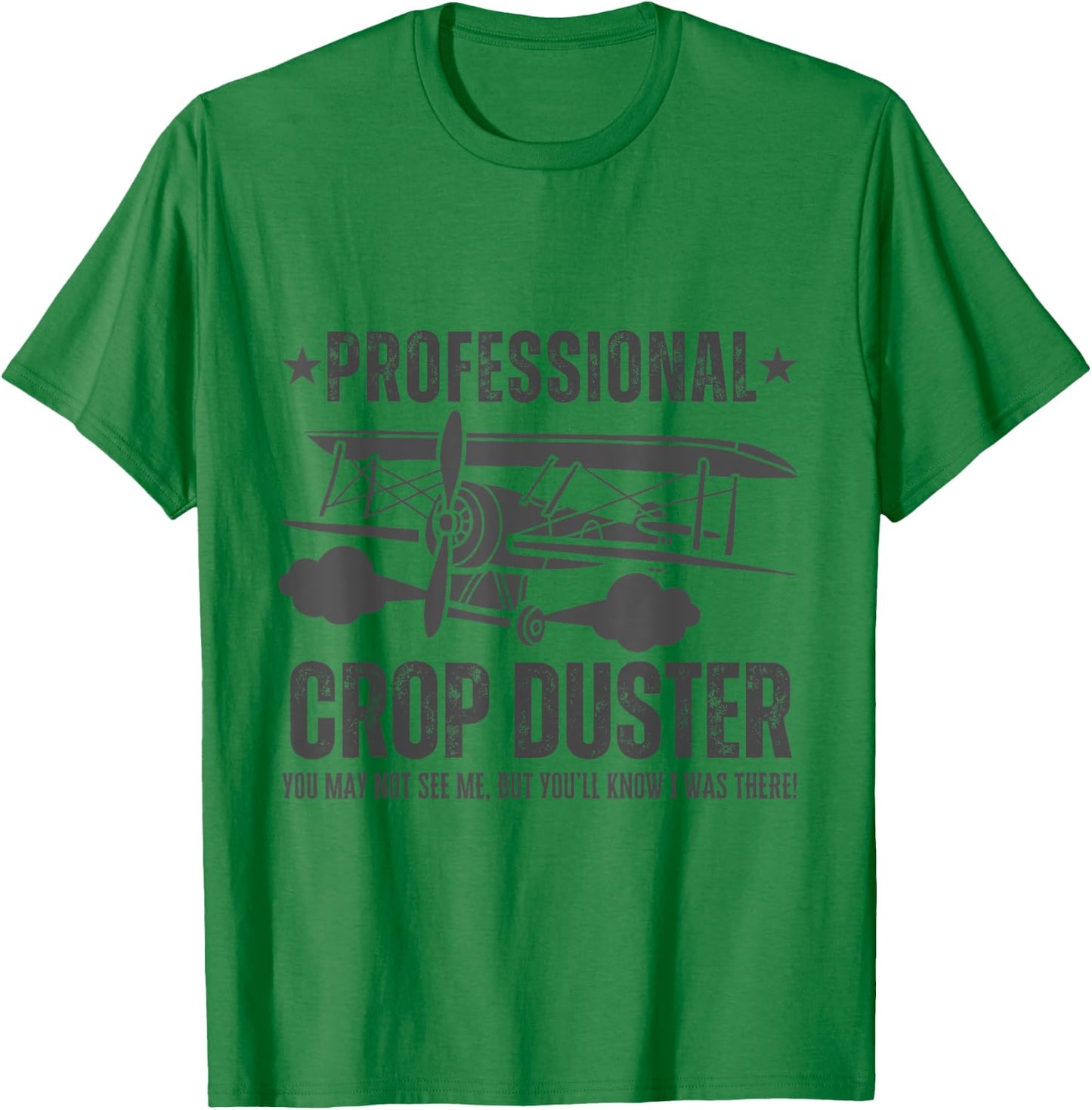 Crop Dusting Professional Crop Duster Funny Fart T-Shirt - T-Shirt | Irish Green