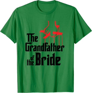 Grandfather of the Bride T-Shirt - T-Shirt | Irish Green