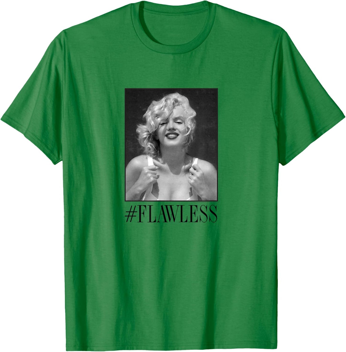 Marilyn Monroe #Flawless T-Shirt - T-Shirt | Irish Green