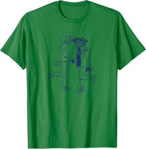 Mythical Handshake T-Shirt - T-Shirt | Irish Green