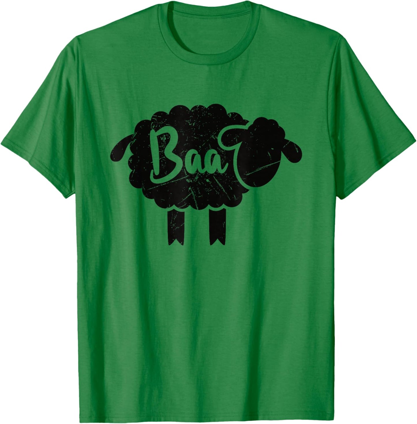 Cute Baa Sheep Sound Black Sheep Toy Lovers Gift T-Shirt - T-Shirt | Irish Green