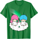 Little Twin Stars St. Patrick's Day Shirt T-Shirt - T-Shirt | Irish Green