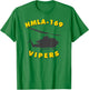 HMLA-169 Vipers Helicopter Attack Squadron AH-1W T-Shirt - T-Shirt | Irish Green