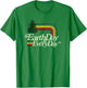 Cute Earth Day Everyday Retro Vintage T-Shirt - T-Shirt | Irish Green