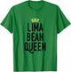 Lima Bean Queen T-Shirt - T-Shirt | Irish Green