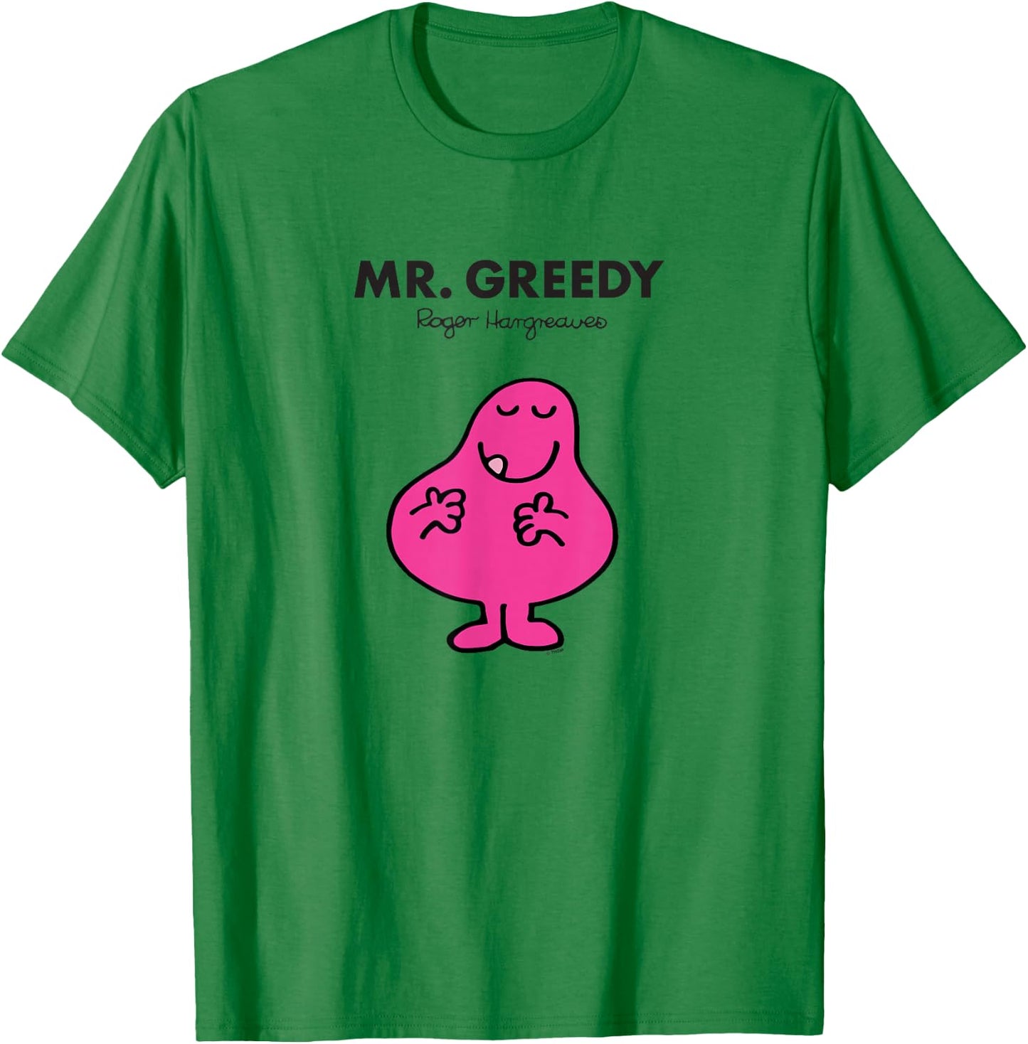 Mr. Men Mr. Greedy T-Shirt - T-Shirt | Irish Green
