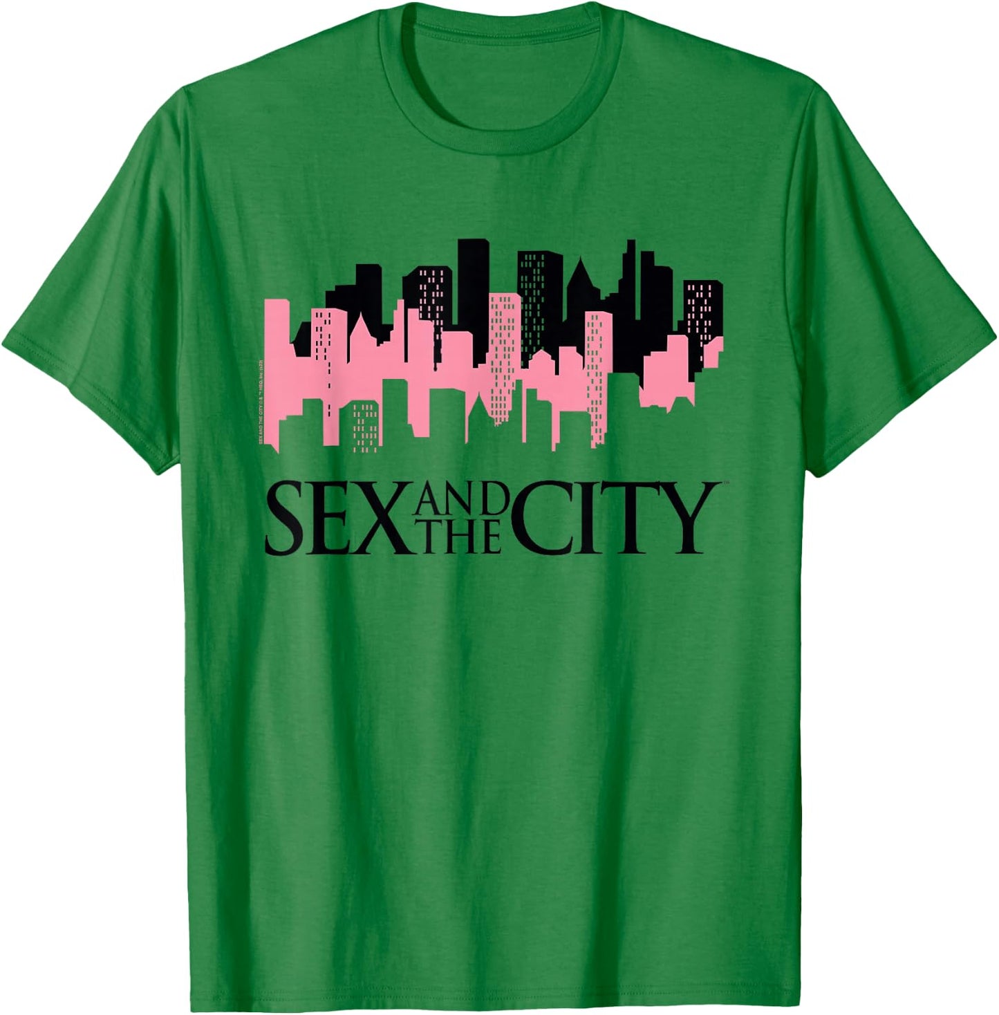 Sex and the City Cityscapes T-Shirt - T-Shirt | Irish Green