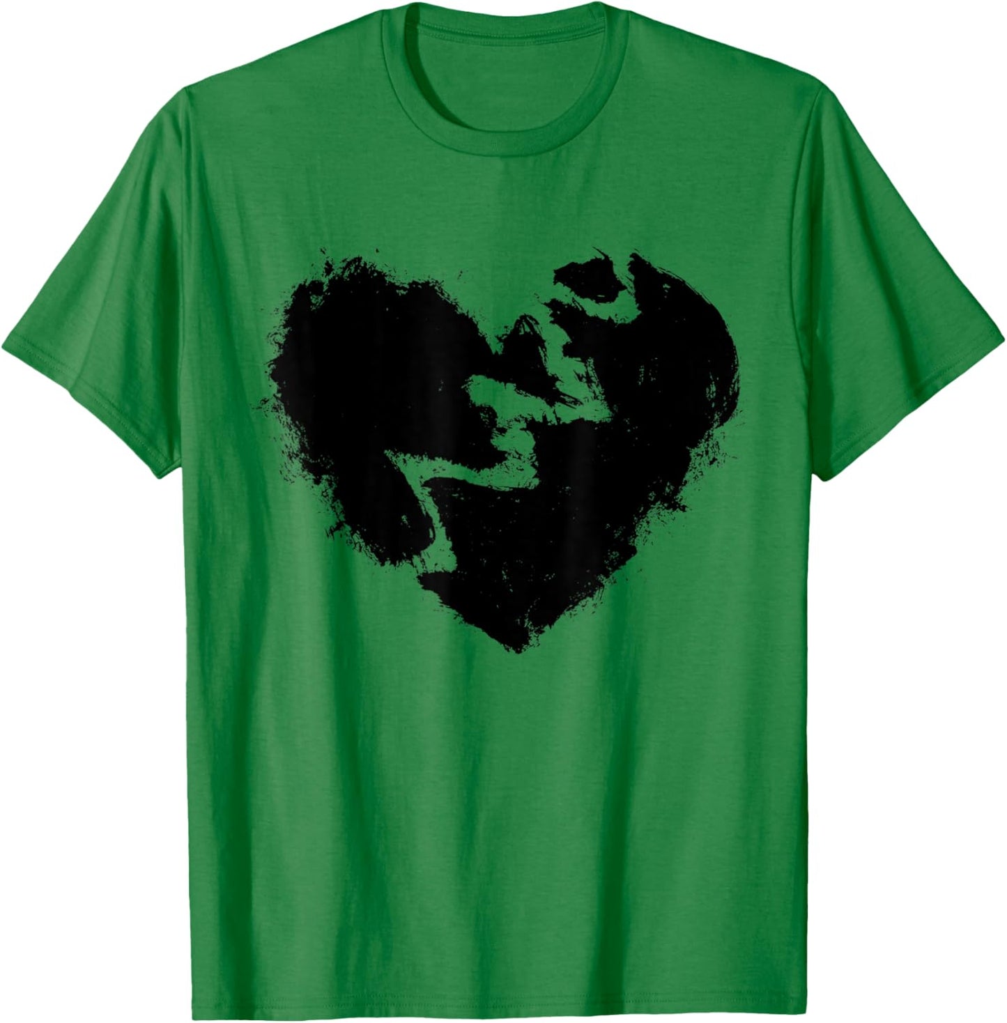 Broken Heart Gift Shirt Graffiti T-Shirt - T-Shirt | Irish Green