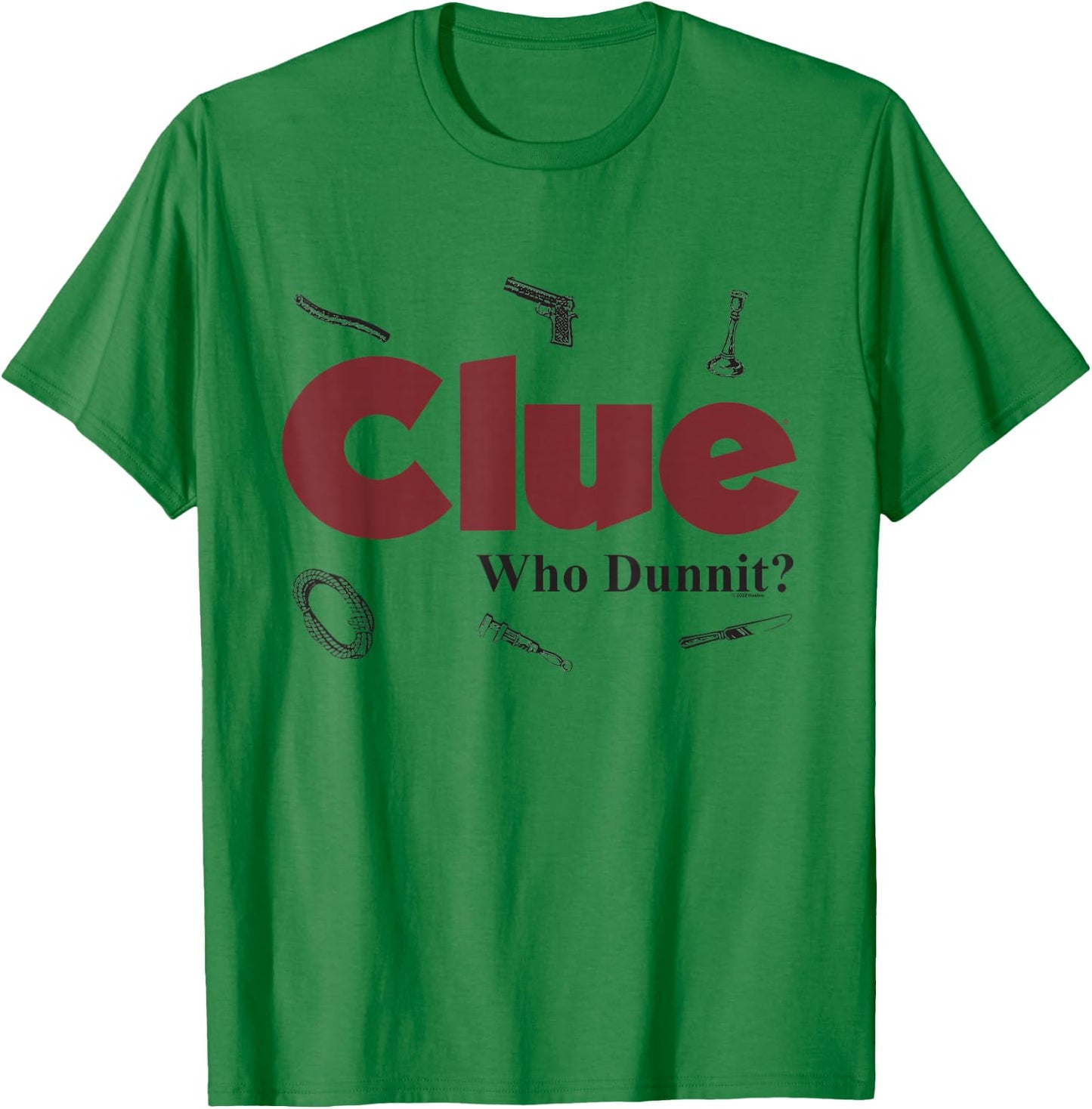 Clue Who Dunnit? T-Shirt - T-Shirt | Irish Green