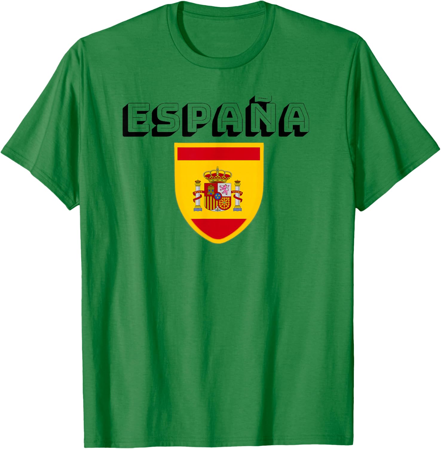 Espana Spanish Football Soccer Jersey Jersies Ball Top T-Shirt - T-Shirt | Irish Green