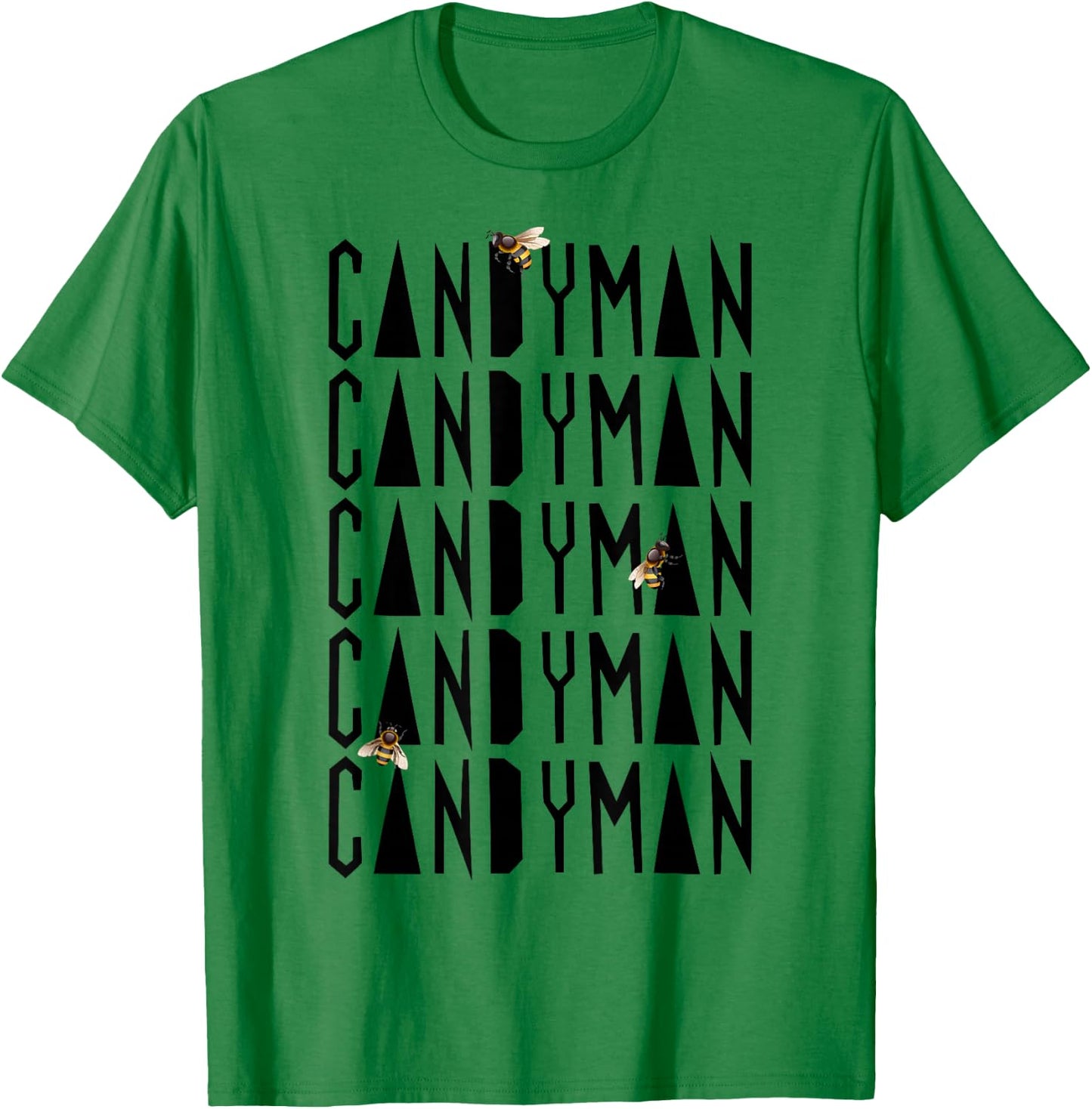 Candyman Bees Funny Urban Legend Scary Halloween T-Shirt - T-Shirt | Irish Green