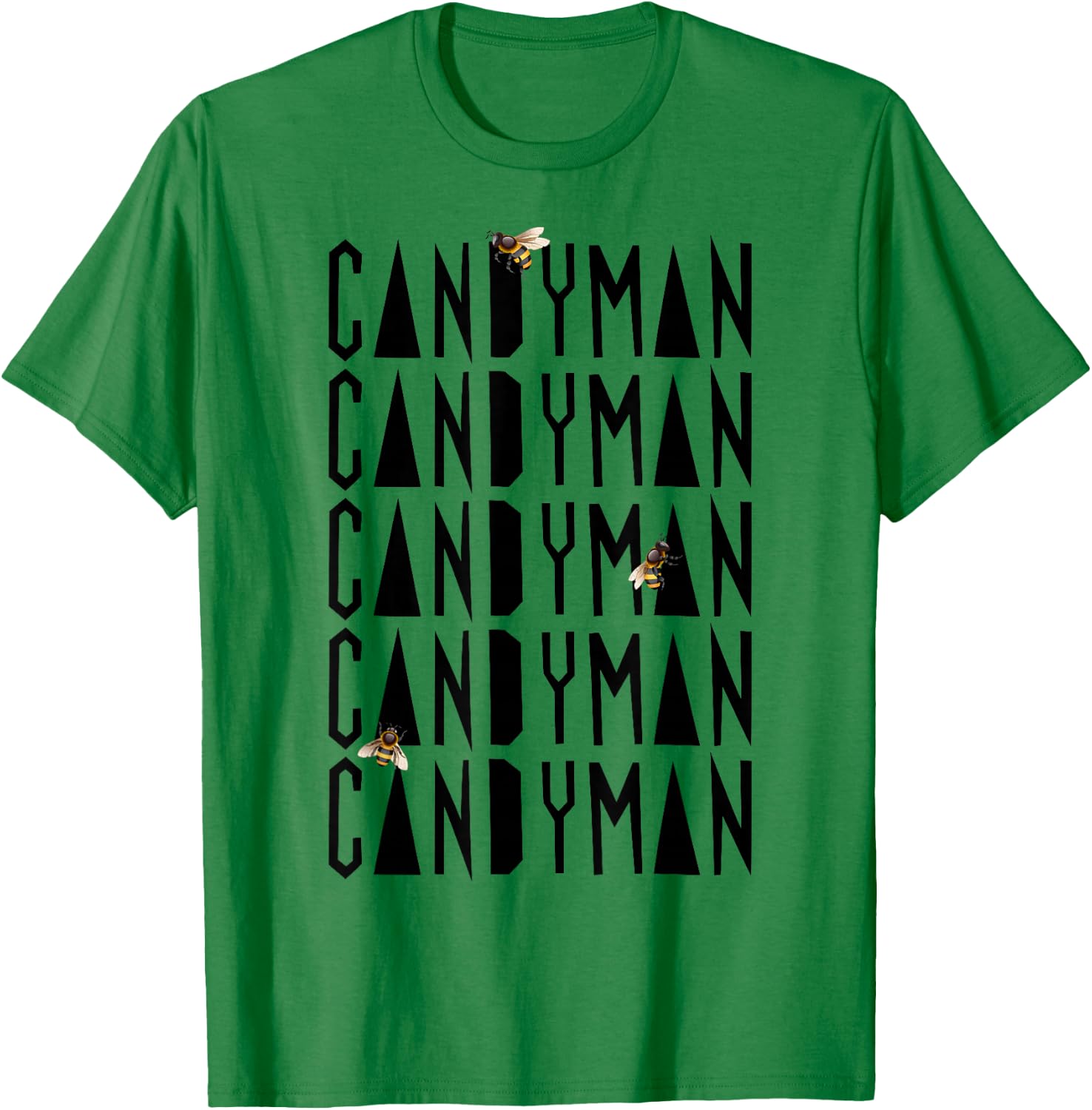 Candyman Bees Funny Urban Legend Scary Halloween T-Shirt - T-Shirt | Irish Green