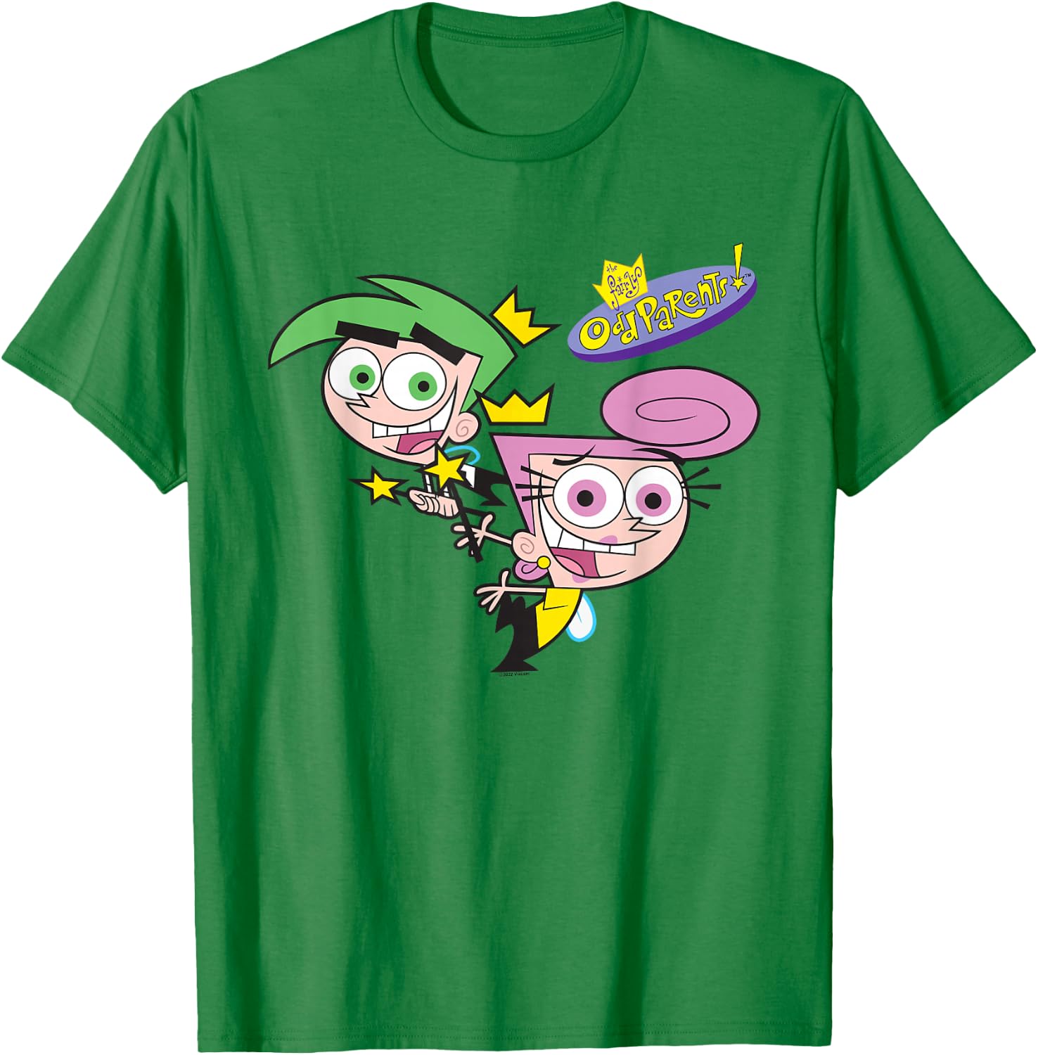 The Fairly OddParents Starring Cosmo and Wanda T-Shirt - T-Shirt | Irish Green