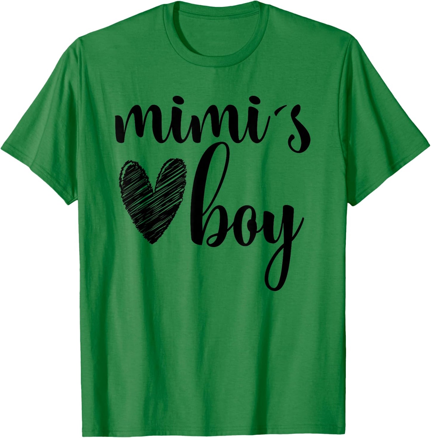 Funny Matching Mimi Boy for Grandma Whit Boy Mother's Day T-Shirt - T-Shirt | Irish Green