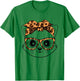 Cute Cat Face Wearing Leopard Print Glasses T-Shirt - T-Shirt | Irish Green