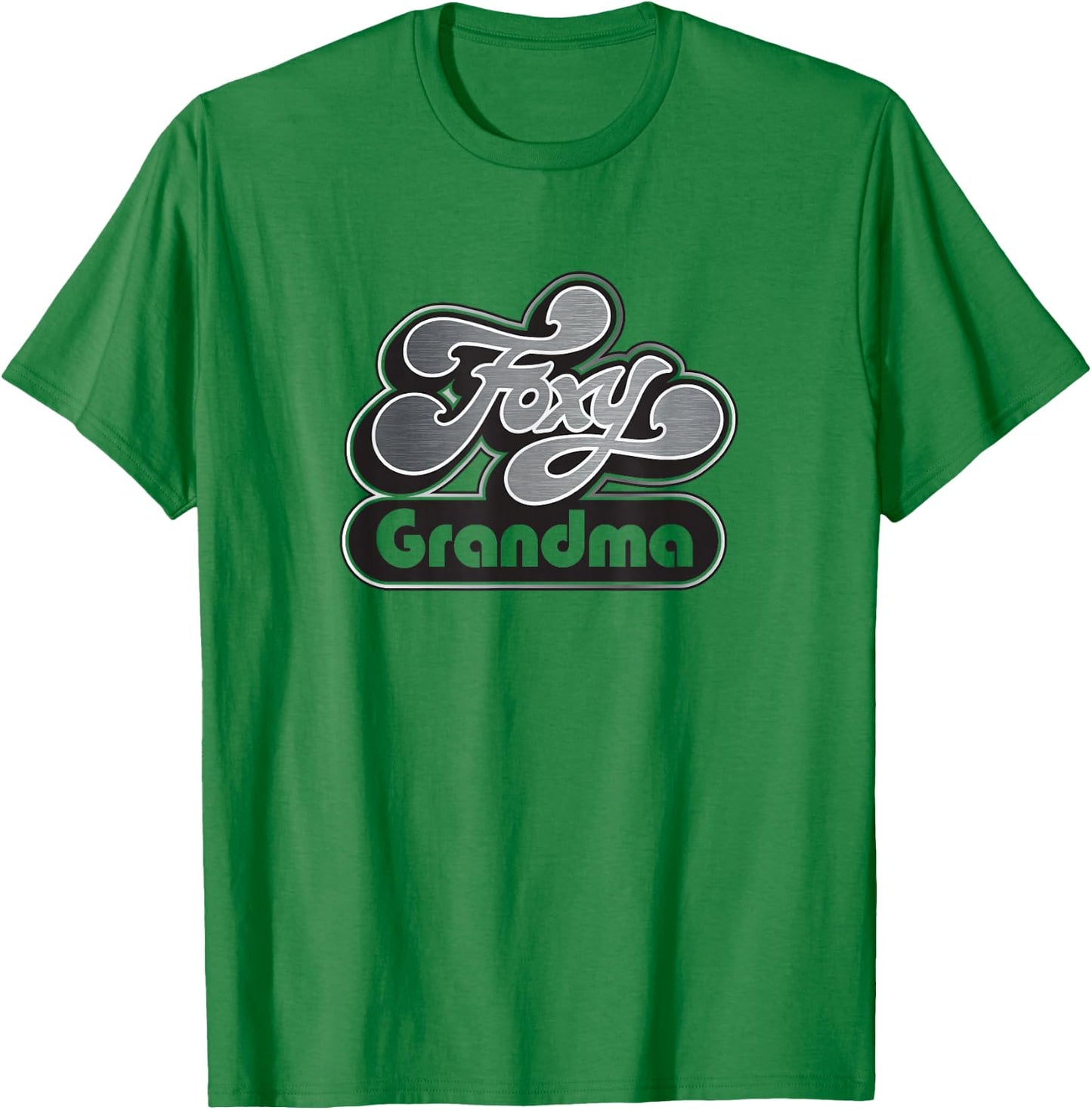 Foxy Grandma Funny Gift your grandmother T-Shirt - T-Shirt | Irish Green