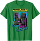 Minecraft Enderman Don't Look! Poster T-Shirt - T-Shirt | Irish Green